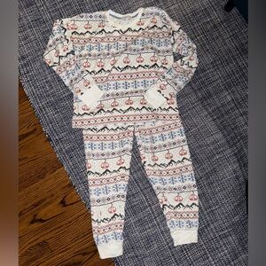 P.J. Salvage Festive Snowflake Pajama Set